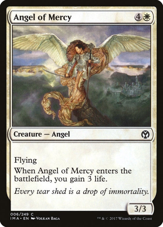 Image for Angel of Mercy (6) (Iconic Masters) - Magic: The Gathering