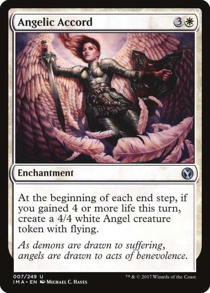 Image for Angelic Accord (7) (Iconic Masters) - Magic: The Gathering