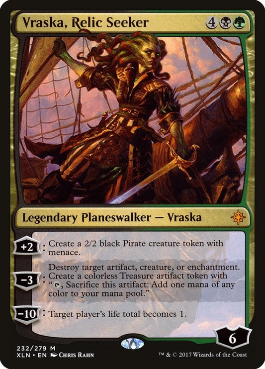Image for Vraska, Relic Seeker (232) (Ixalan) - Magic: The Gathering