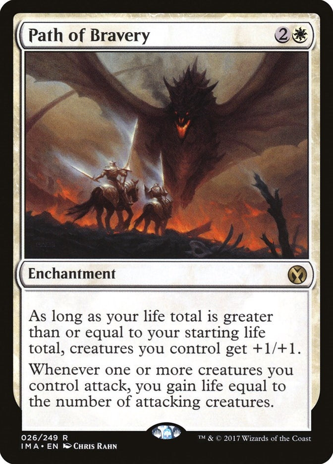 Image for Path of Bravery (26) (Iconic Masters) - Magic: The Gathering