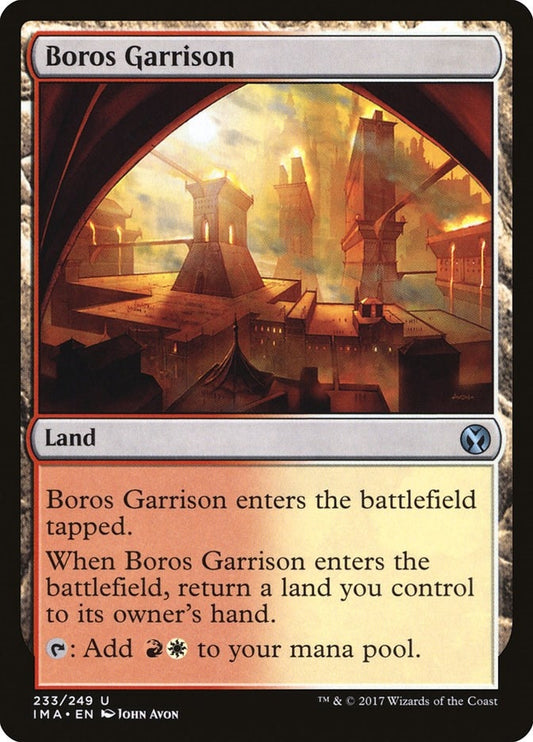Image for Boros Garrison (233) (Iconic Masters) - Magic: The Gathering