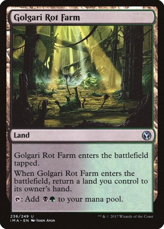 Image for Golgari Rot Farm (236) (Iconic Masters) - Magic: The Gathering