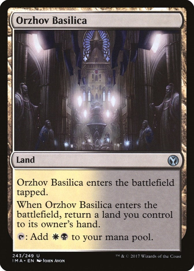 Image for Orzhov Basilica (243) (Iconic Masters) - Magic: The Gathering