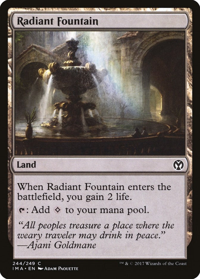 Image for Radiant Fountain (244) (Iconic Masters) - Magic: The Gathering