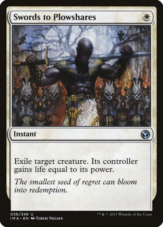 Image for Swords to Plowshares (36) (Iconic Masters) - Magic: The Gathering