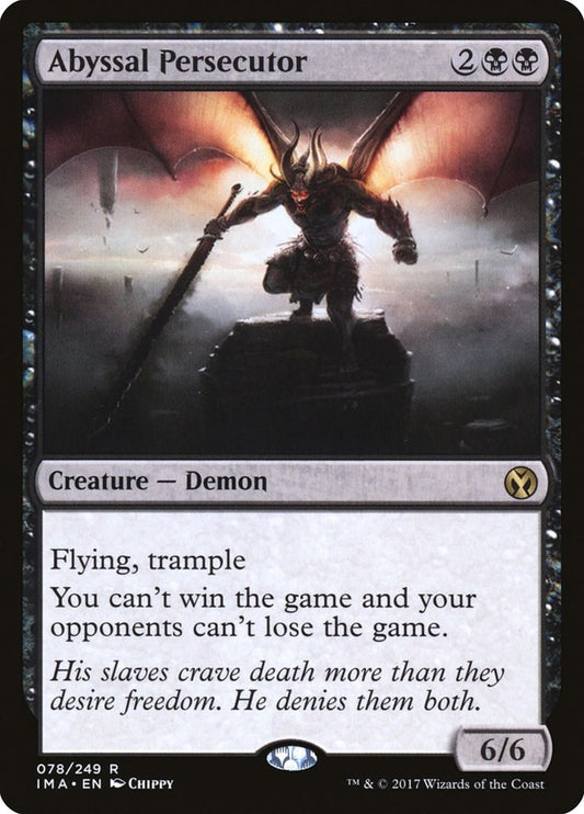 Image for Abyssal Persecutor (78) (Iconic Masters) - Magic: The Gathering