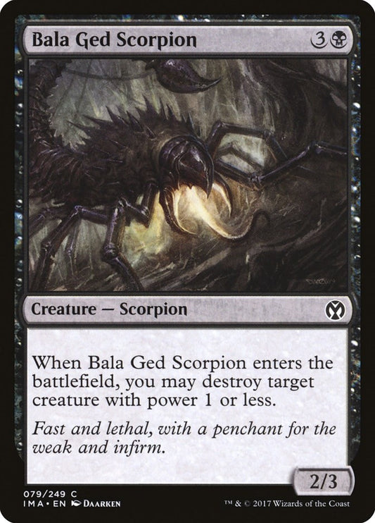 Image for Bala Ged Scorpion (79) (Iconic Masters) - Magic: The Gathering