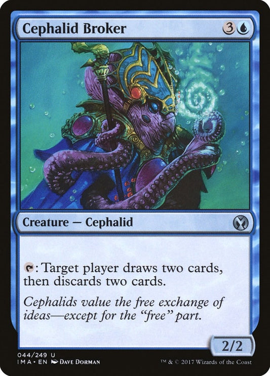 Image for Cephalid Broker (44) (Iconic Masters) - Magic: The Gathering