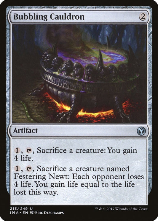 Image for Bubbling Cauldron (213) (Iconic Masters) - Magic: The Gathering