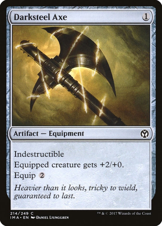 Image for Darksteel Axe (214) (Iconic Masters) - Magic: The Gathering