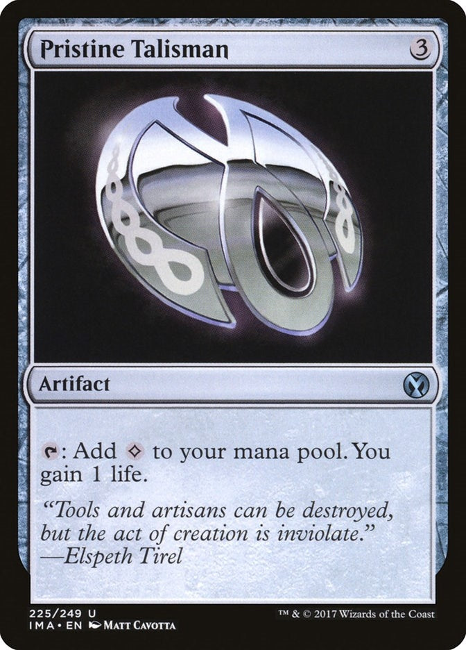 Image for Pristine Talisman (225) (Iconic Masters) - Magic: The Gathering