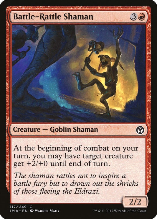 Image for Battle-Rattle Shaman (117) (Iconic Masters) - Magic: The Gathering