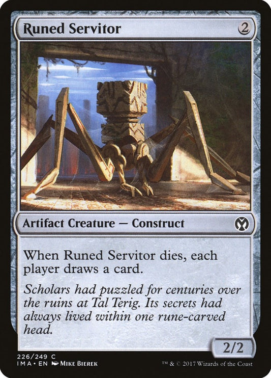Image for Runed Servitor (226) (Iconic Masters) - Magic: The Gathering