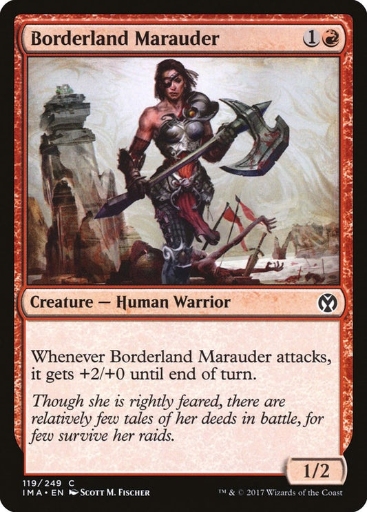 Image for Borderland Marauder (119) (Iconic Masters) - Magic: The Gathering