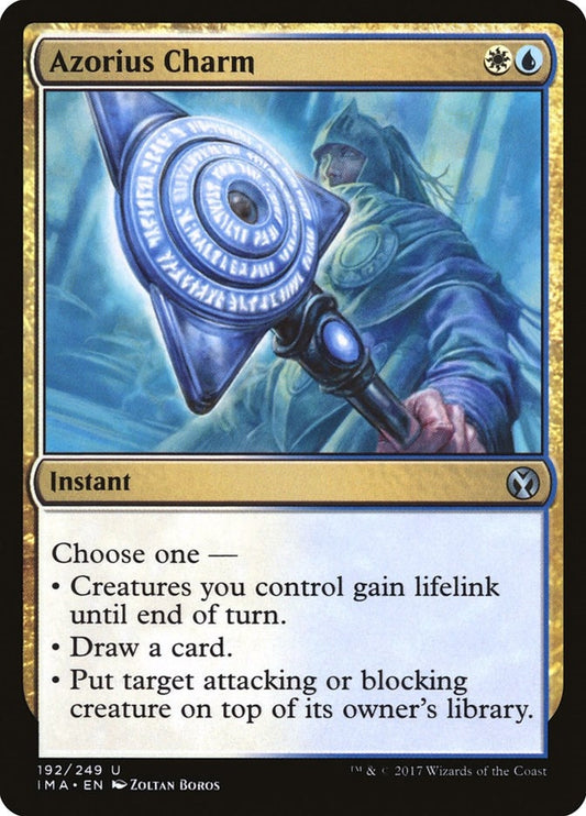Image for Azorius Charm (192) (Iconic Masters) - Magic: The Gathering