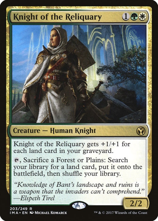 Image for Knight of the Reliquary (203) (Iconic Masters) - Magic: The Gathering