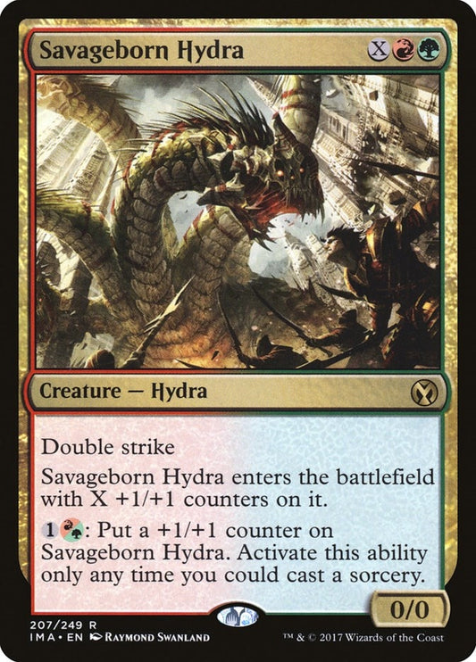 Image for Savageborn Hydra (207) (Iconic Masters) - Magic: The Gathering