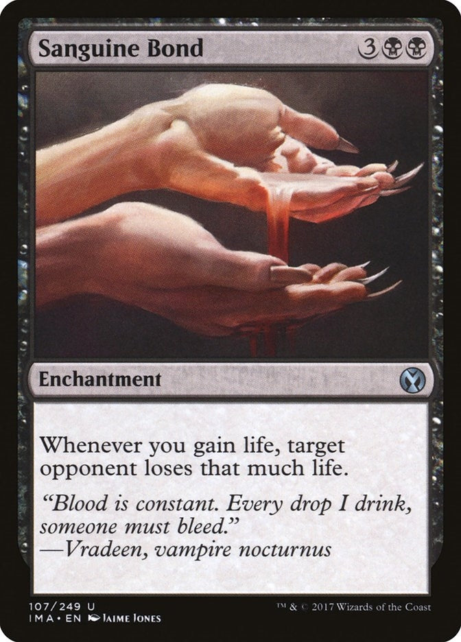 Image for Sanguine Bond (107) (Iconic Masters) - Magic: The Gathering