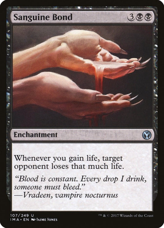Image for Sanguine Bond (107) (Iconic Masters) - Magic: The Gathering