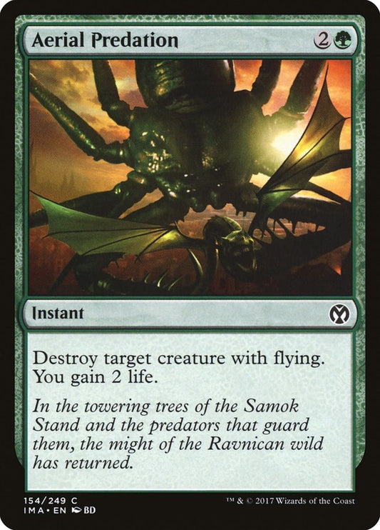 Image for Aerial Predation (154) (Iconic Masters) - Magic: The Gathering