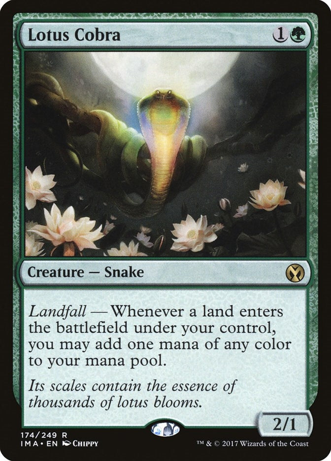 Image for Lotus Cobra (174) (Iconic Masters) - Magic: The Gathering