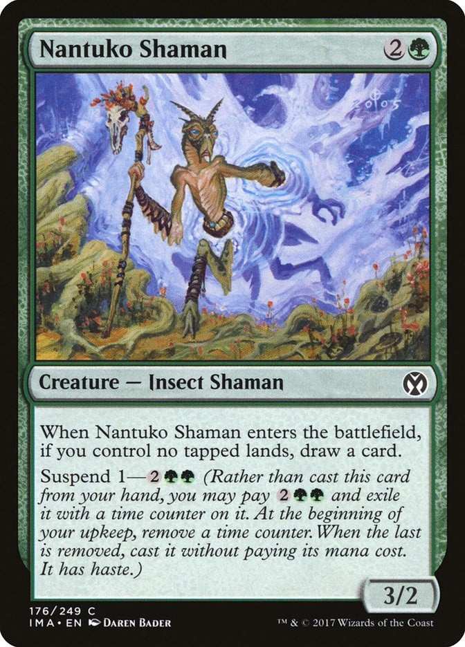 Image for Nantuko Shaman (176) (Iconic Masters) - Magic: The Gathering
