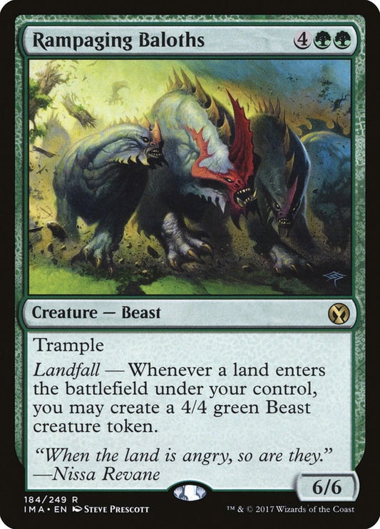 Image for Rampaging Baloths (184) (Iconic Masters) - Magic: The Gathering