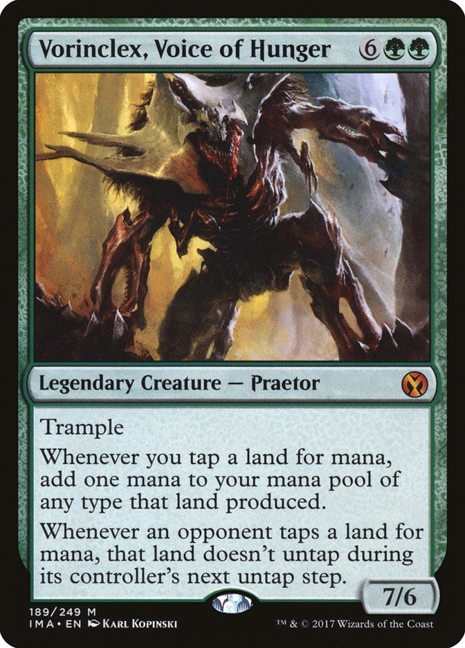 Image for Vorinclex, Voice of Hunger (189) (Iconic Masters) - Magic: The Gathering