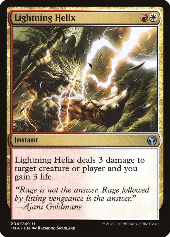 Image for Lightning Helix (204) (Iconic Masters) - Magic: The Gathering