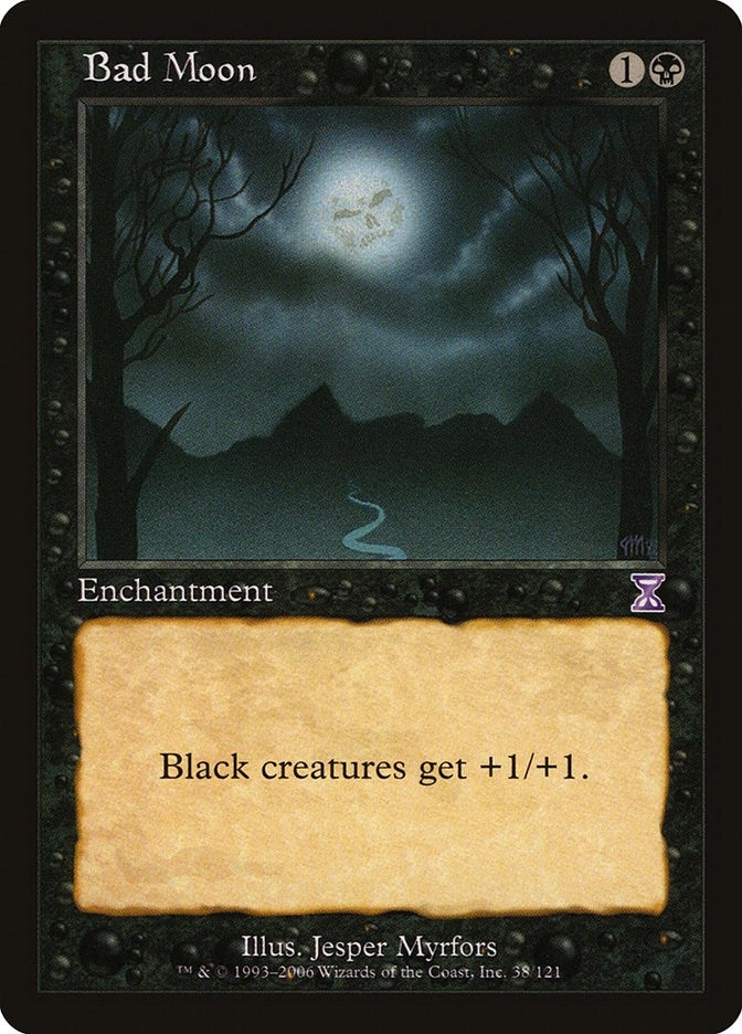 Image for Bad Moon (38) (Timeshifted) - Magic: The Gathering