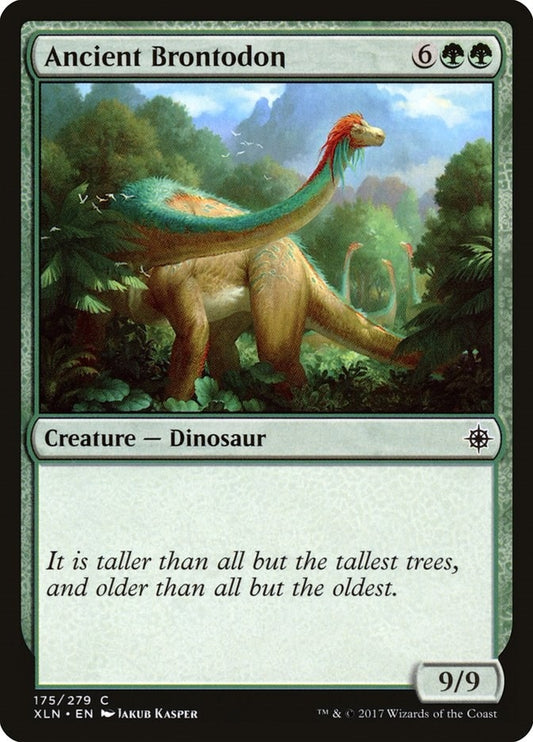 Image for Ancient Brontodon (175) (Ixalan) - Magic: The Gathering