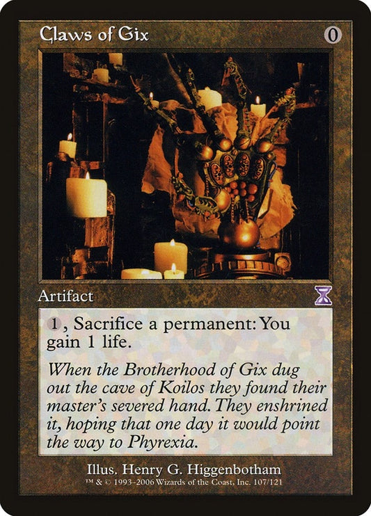 Image for Claws of Gix (107) (Timeshifted) - Magic: The Gathering