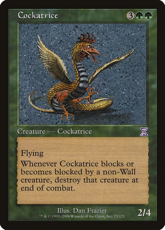 Image for Cockatrice (75) (Timeshifted) - Magic: The Gathering