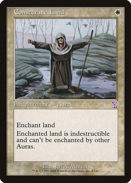 Image for Consecrate Land (4) (Timeshifted) - Magic: The Gathering