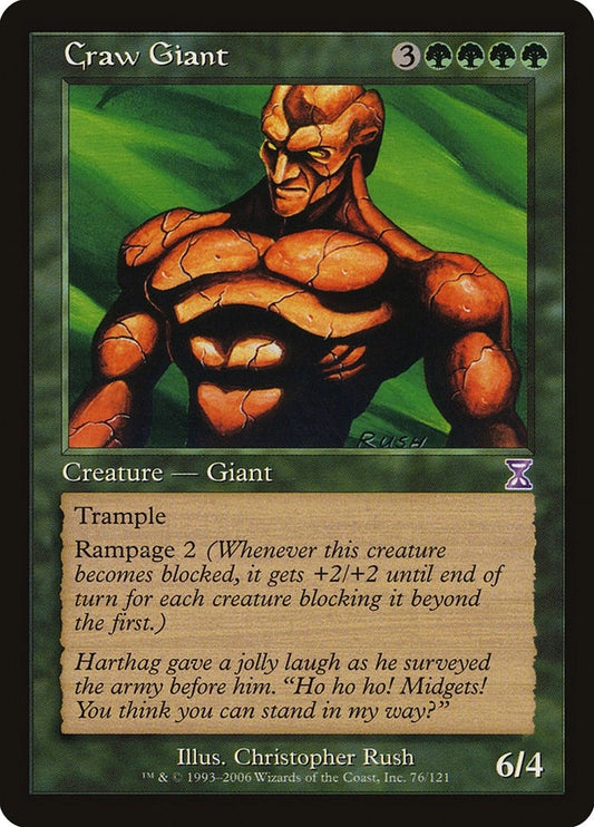 Image for Craw Giant (76) (Timeshifted) - Magic: The Gathering