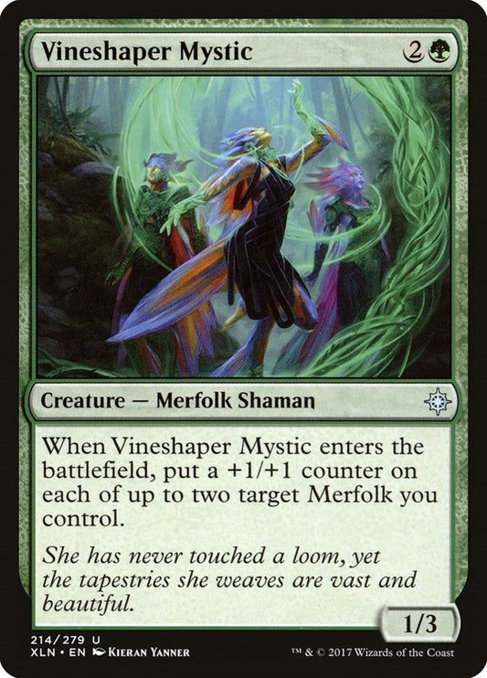Image for Vineshaper Mystic (214) (Ixalan) - Magic: The Gathering
