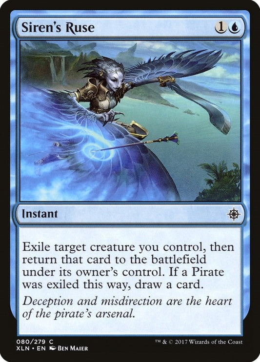 Image for Siren's Ruse (80) (Ixalan) - Magic: The Gathering