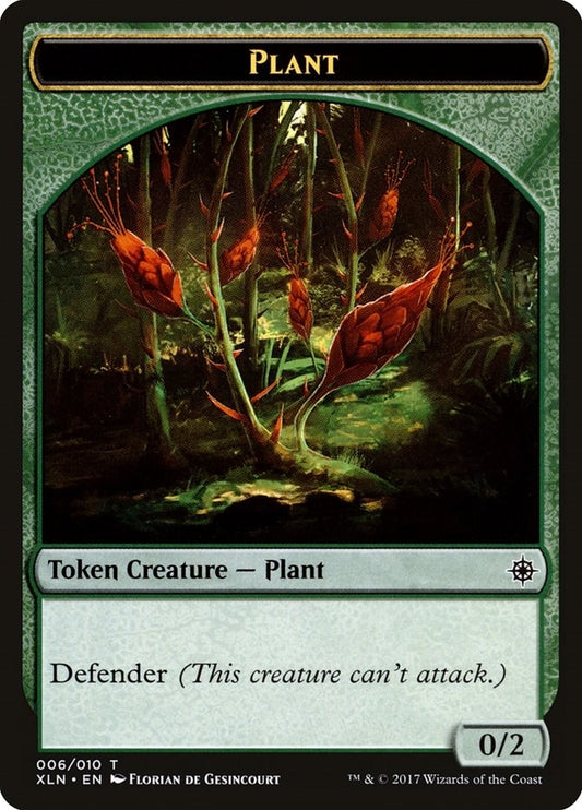 Image for Plant Token (6) (Ixalan) - Magic: The Gathering