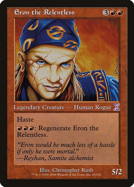 Image for Eron the Relentless (61) (Timeshifted) - Magic: The Gathering