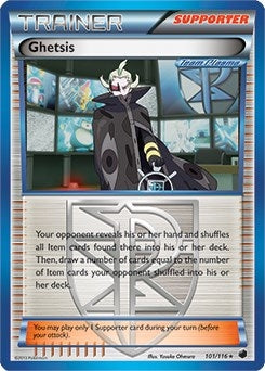 Image for Ghetsis - 101/116 (BW Plasma Freeze) (101/116) (Deck Exclusives) - Pokemon