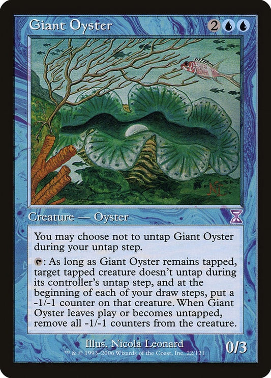 Image for Giant Oyster (22) (Timeshifted) - Magic: The Gathering