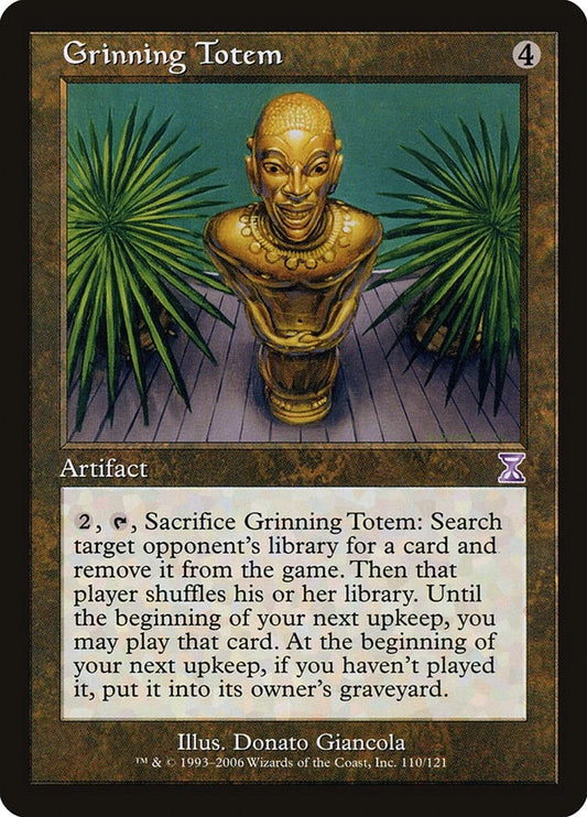 Image for Grinning Totem (110) (Timeshifted) - Magic: The Gathering