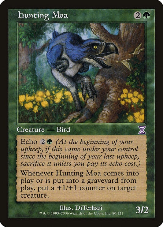 Image for Hunting Moa (80) (Timeshifted) - Magic: The Gathering