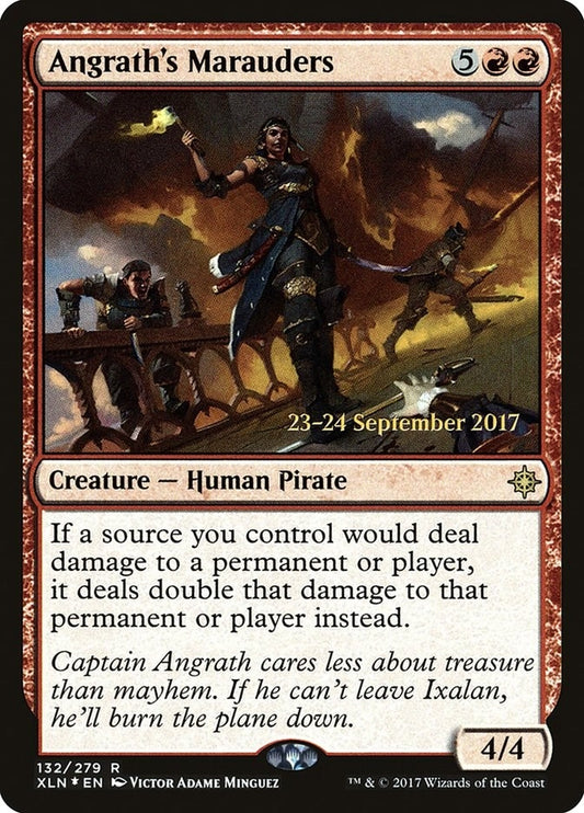 Image for Angrath's Marauders (132) (Prerelease Cards) - Magic: The Gathering
