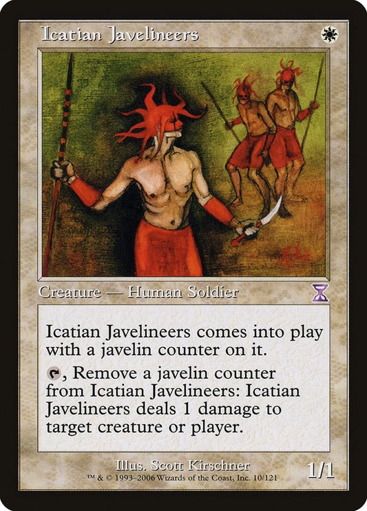 Image for Icatian Javelineers (10) (Timeshifted) - Magic: The Gathering