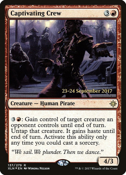 Image for Captivating Crew (137) (Prerelease Cards) - Magic: The Gathering