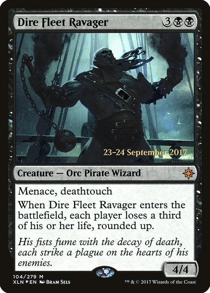 Image for Dire Fleet Ravager (104) (Prerelease Cards) - Magic: The Gathering
