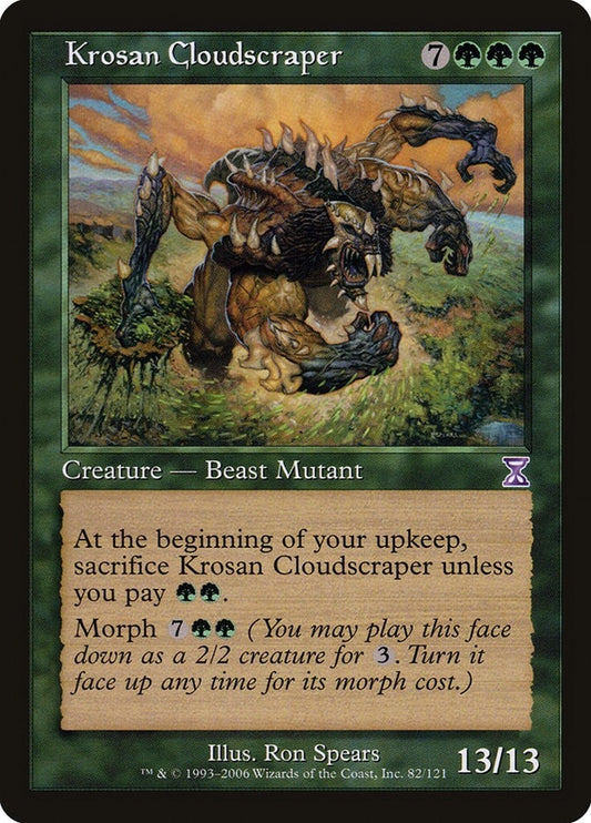 Image for Krosan Cloudscraper (82) (Timeshifted) - Magic: The Gathering