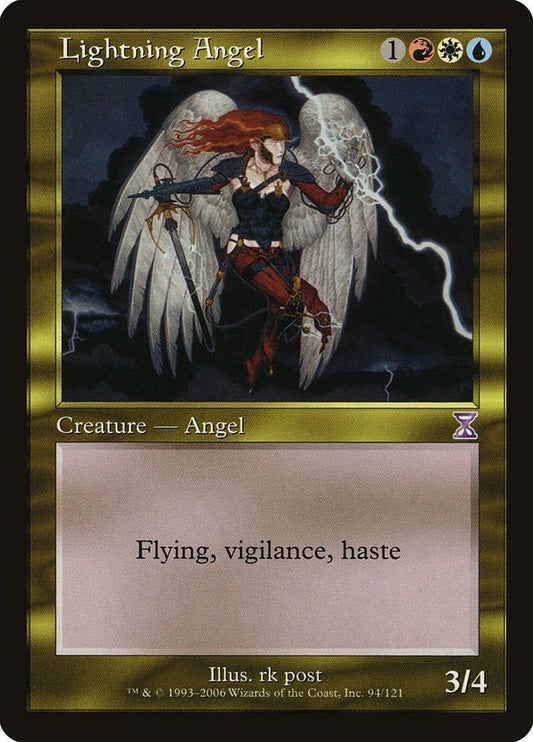 Image for Lightning Angel (94) (Timeshifted) - Magic: The Gathering