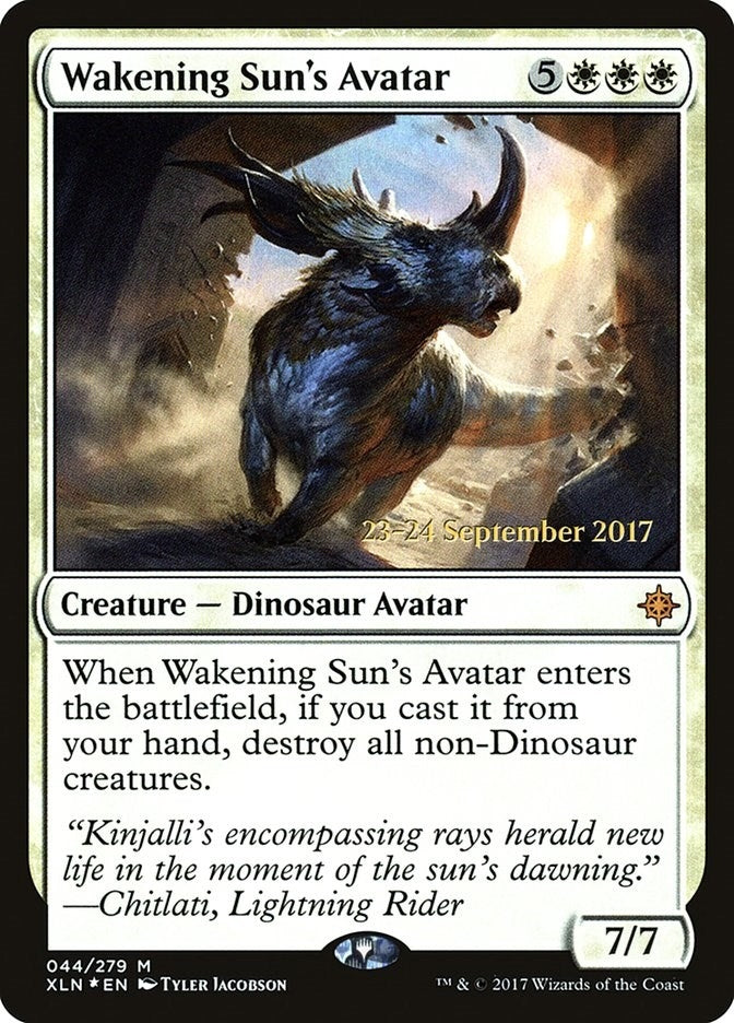 Image for Wakening Sun's Avatar (44) (Prerelease Cards) - Magic: The Gathering
